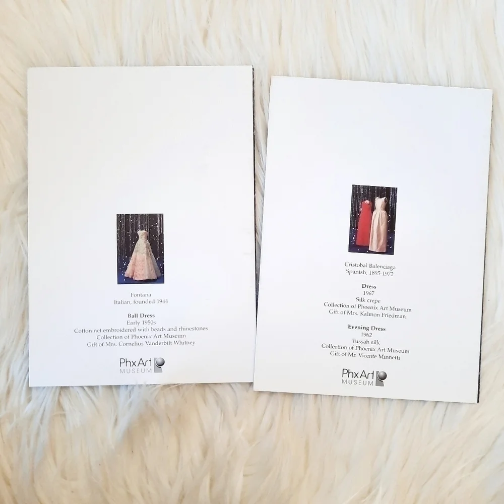 Phoenix Art Museum Fashion Card Set